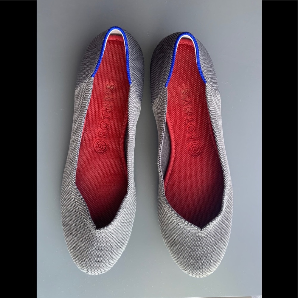 Rothys Round Flat Charcoal